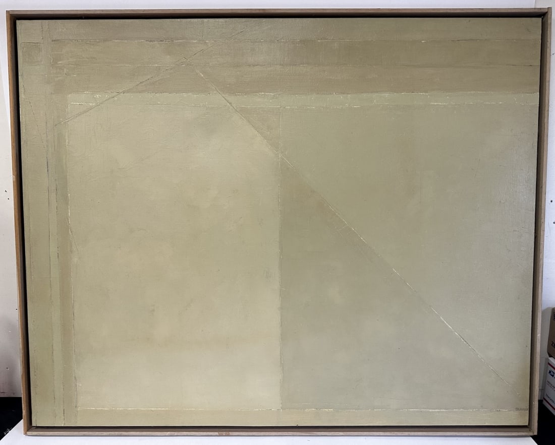 Harriet Tannin; 20thC. Modernist Oil Signed (1 of 5)