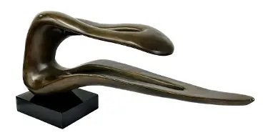 Henri Moore(manner of); 20thC. Modernist Polymer Sculpture (1 of 4)
