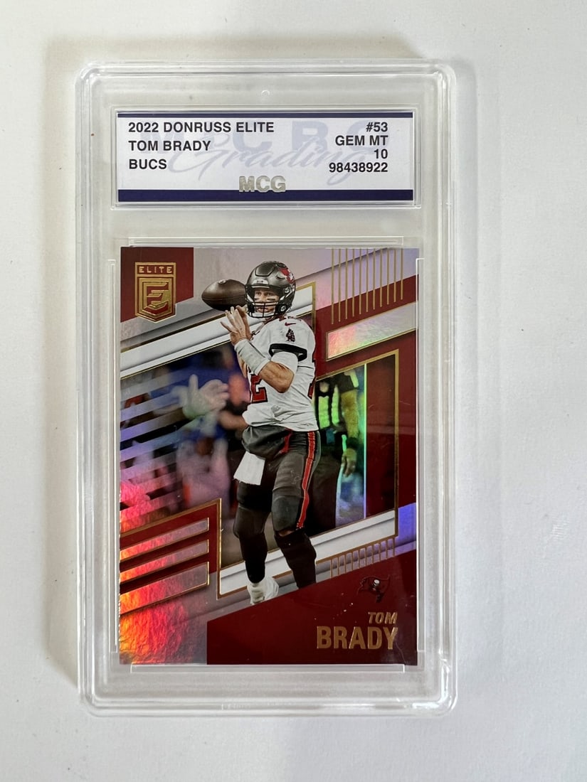 Tom Brady Graded Card: Protective Case
