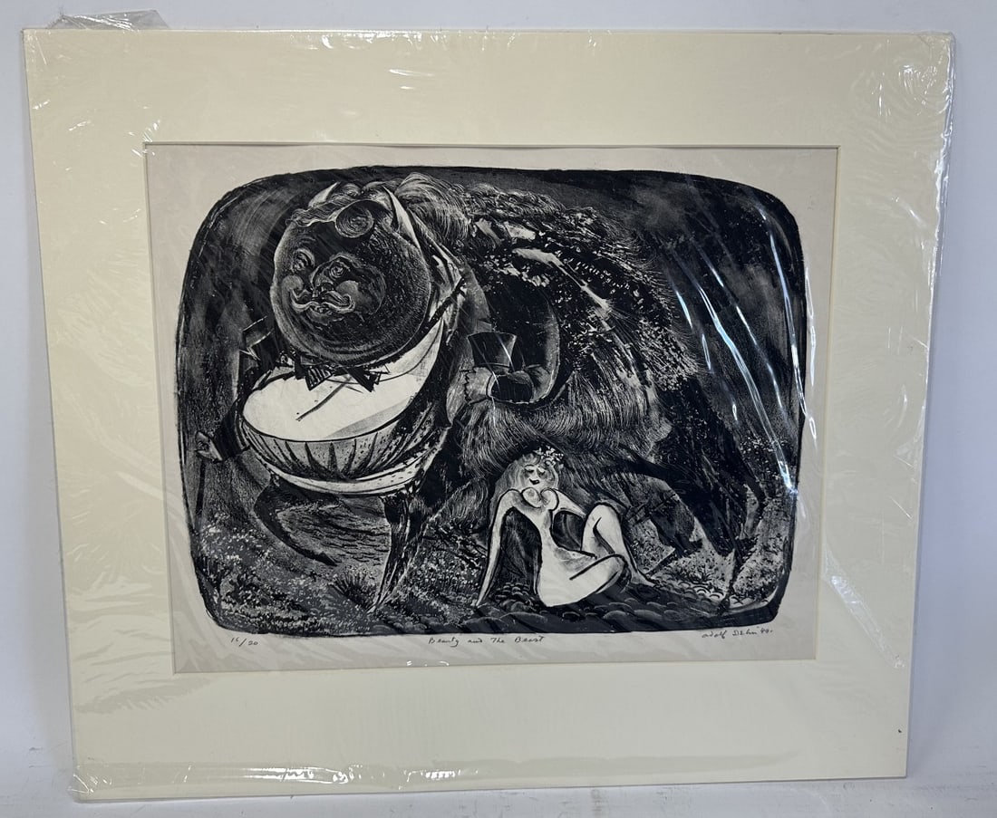 Adolf Dehn; Original Lithograph Signed (1 of 6)