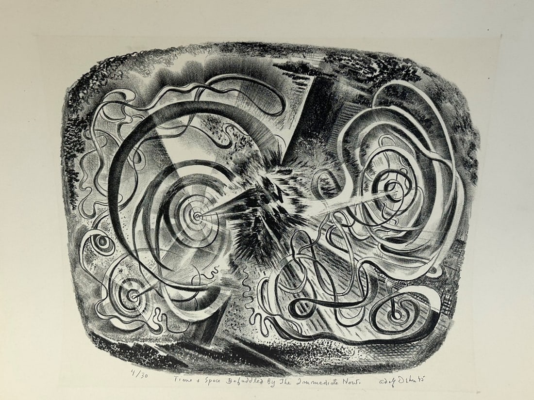 Adolf Dehn; Original Lithograph Signed (1 of 6)