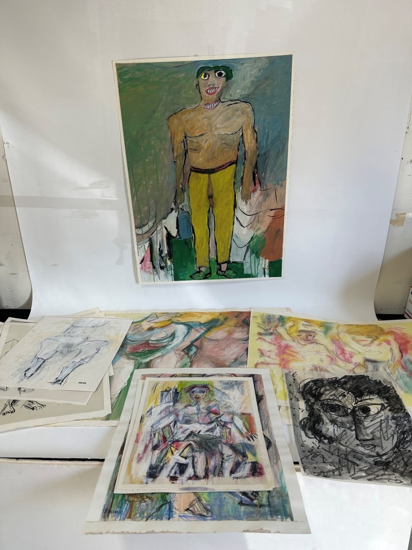 Harriet Tannin; 20thC. Modernist Works on Paper(15) (1 of 6)