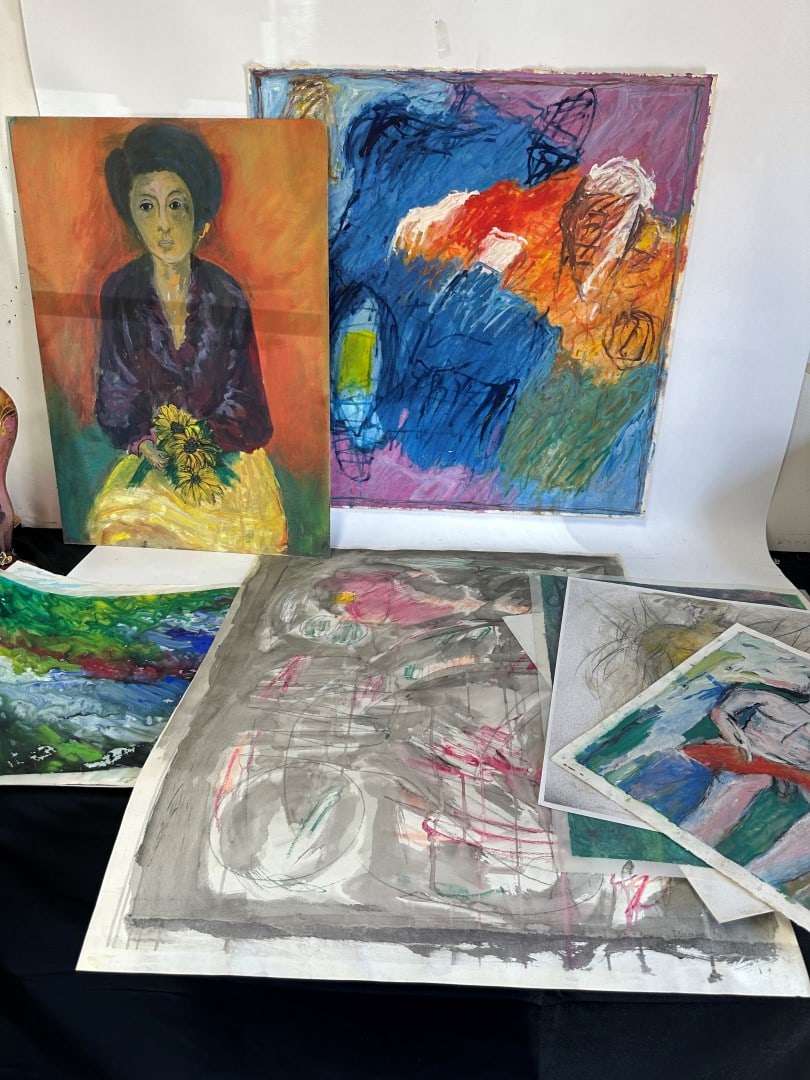 Harriet Tannin; 20thC. Modernist Works on Paper(13) (1 of 7)