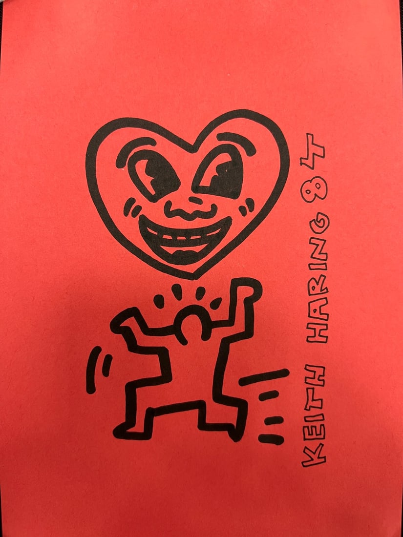 Ketih Haring. Lithograph Sgd. (1 of 1)