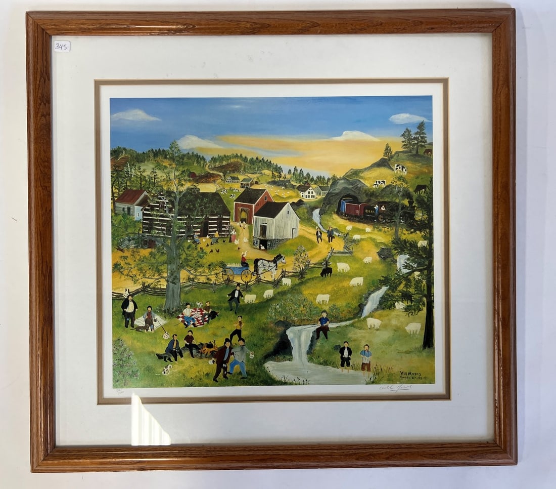 Will Moses. Ltd. Ed. Litho Signed (1 of 4)