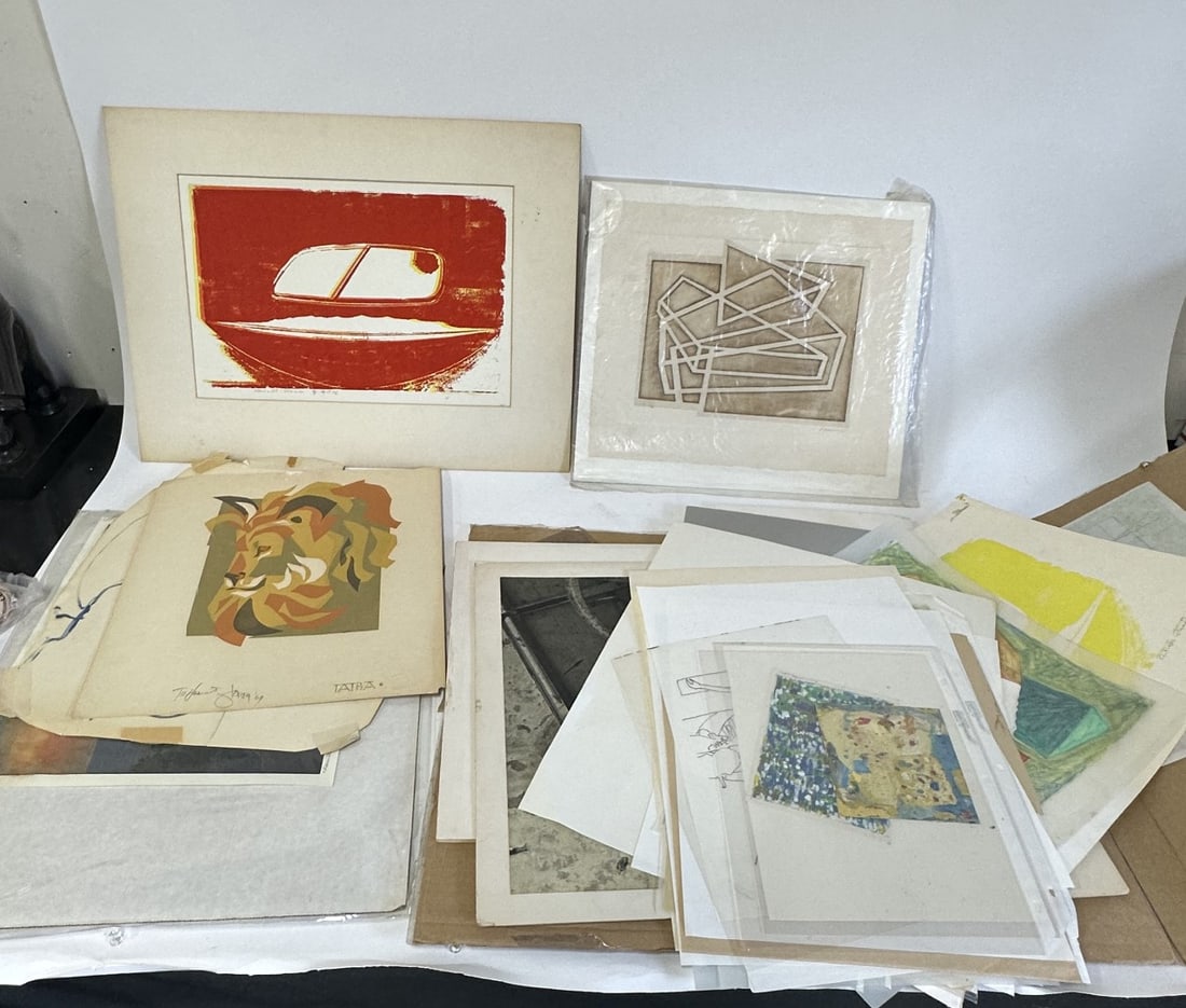 Harriet Tannin; Large Portfolio of Art, Prints, Photographs (1 of 6)