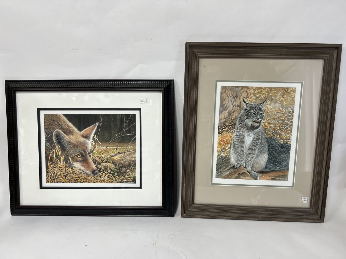 F. T. Mitchell Animal Lithographs Both Signed (2) (1 of 5)