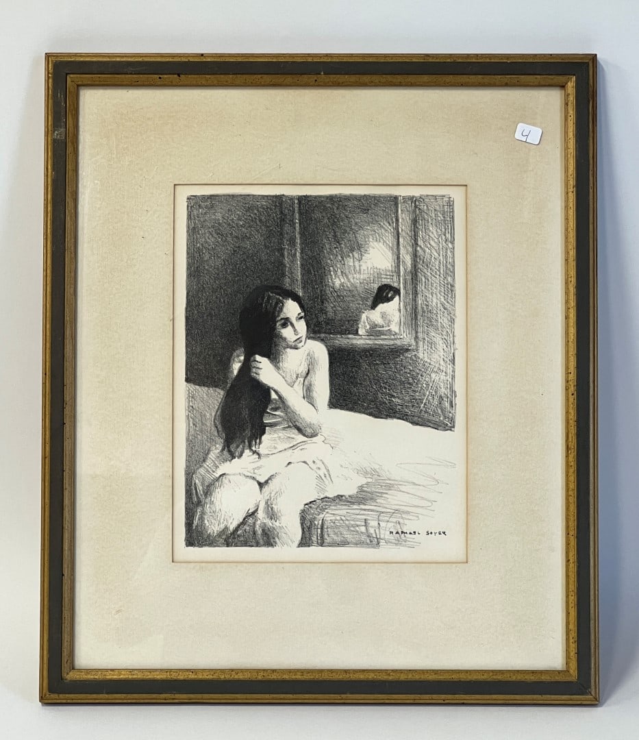 Raphael Soyer Lithograph (1 of 3)
