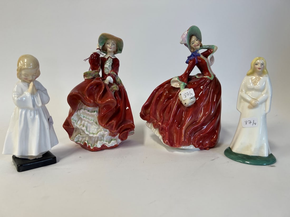 Royal Doulton Figures (4) (1 of 5)