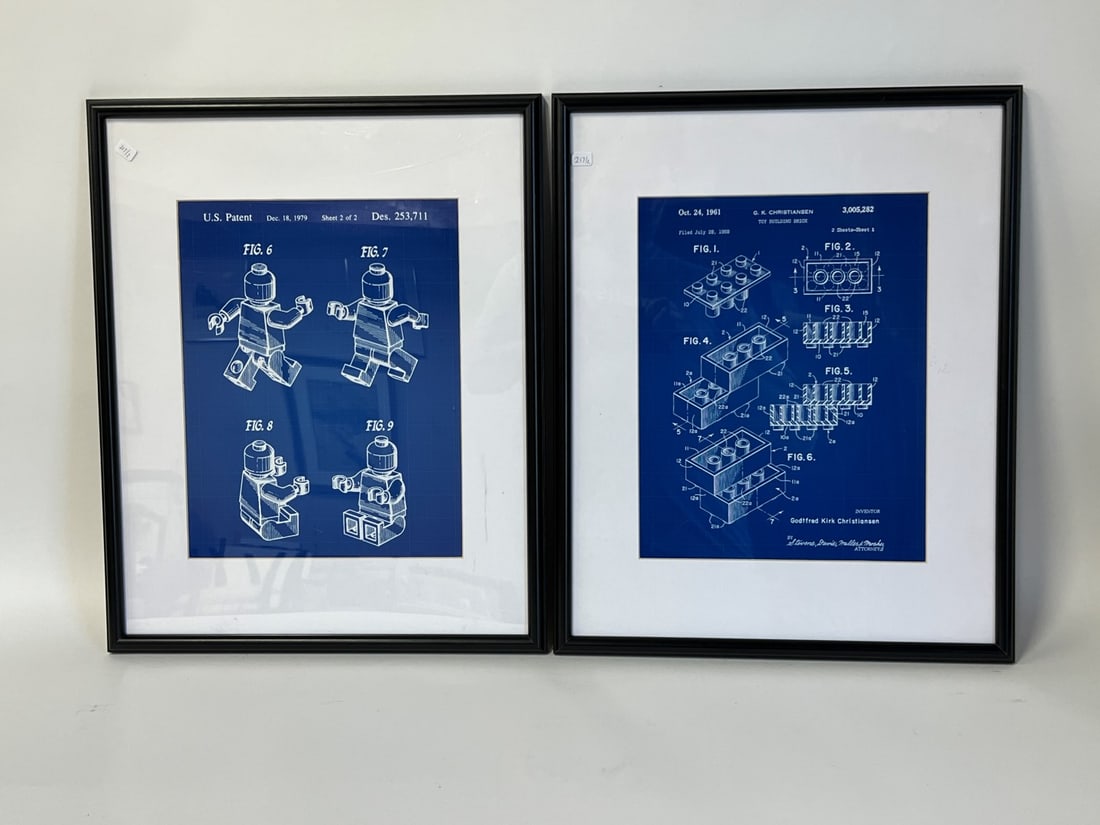 Unusual Lego Blue Prints (2) (1 of 3)