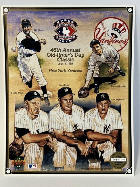 New York Yankee Poster Upper Deck (1 of 1)