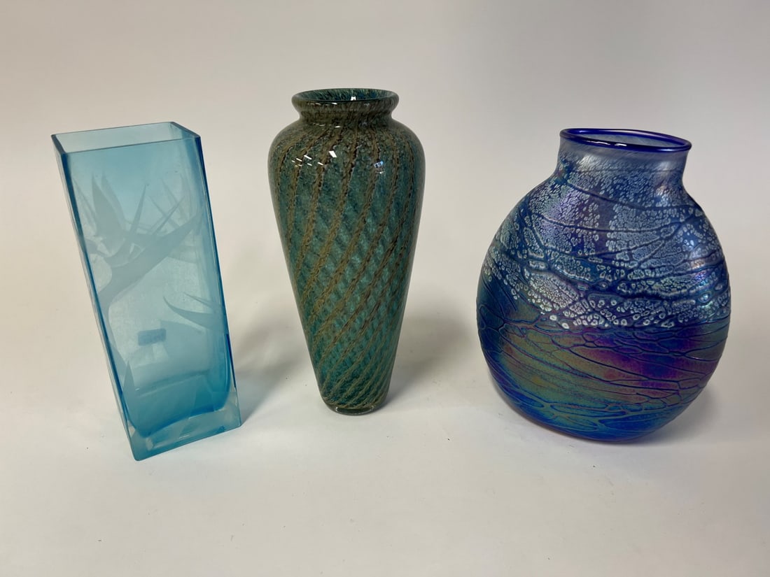 Collector's Lot of Good Quality Art Glass (3) (1 of 4)