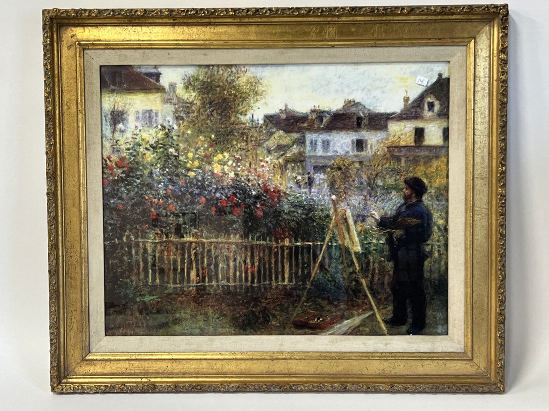 Claude Monet Print. (1 of 3)