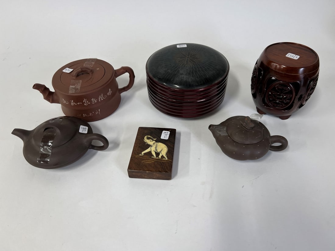 Collectors Lot  of Antique Oriental Items (6) (1 of 2)