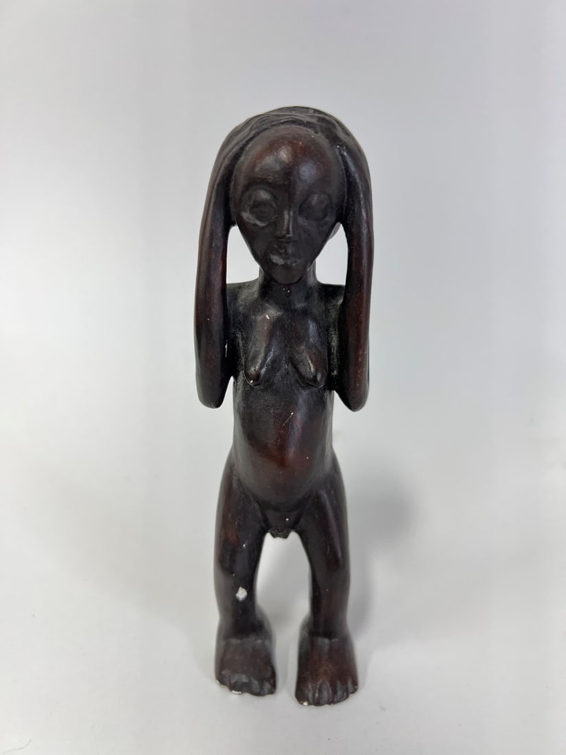 Baule African Figure.Ivory Coast: 6 3/4"H