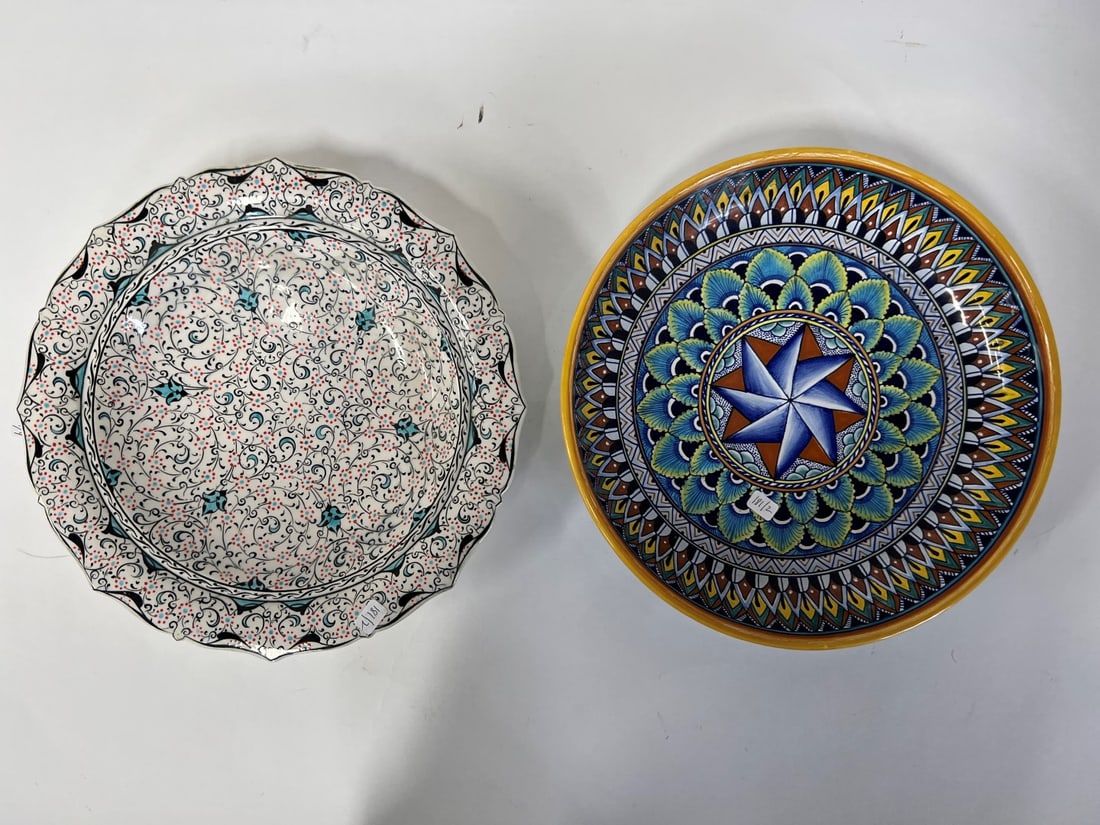 Italian Pottery Bowls. Artist Signed & Collectible (2) (1 of 5)