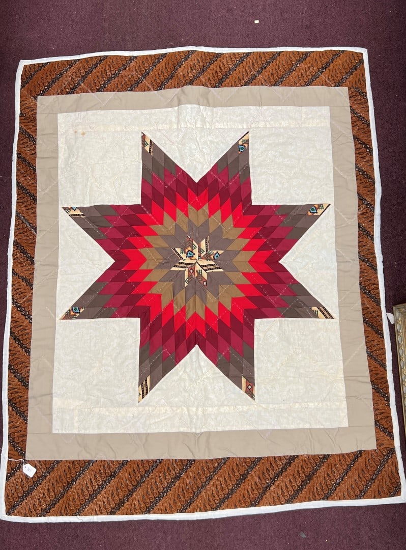 Patchwork Quilt Hand Stitched (1 of 2)