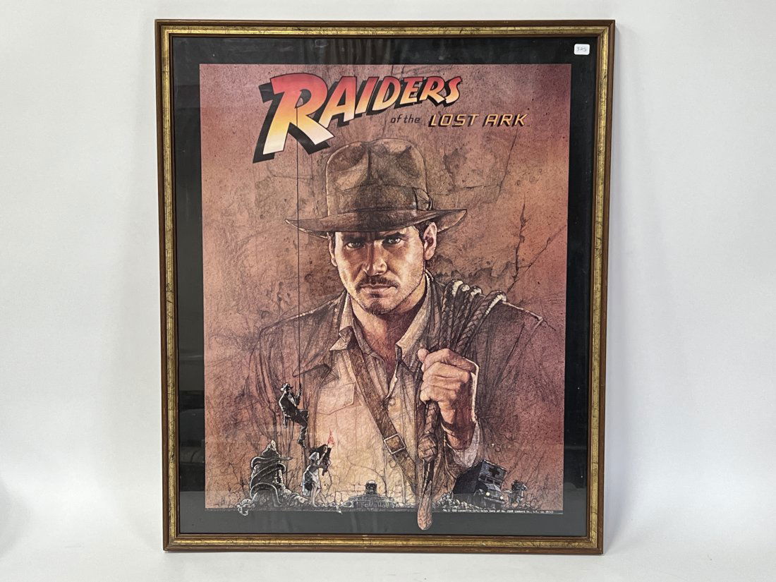 Original Lucas Film Raiders" Poster (1 of 4)