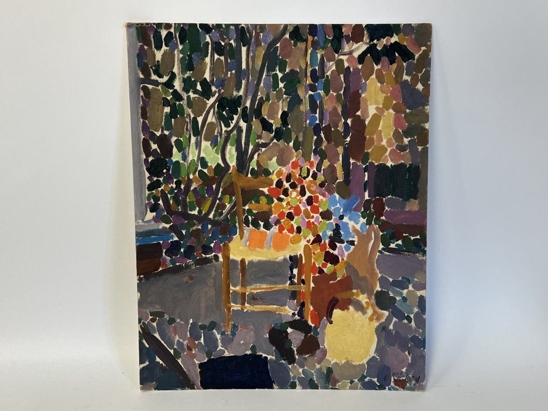 Joseph O'Sickey Oil. Signed. With Prov. (1 of 4)