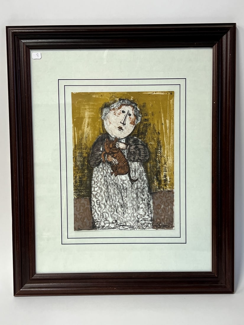 Boulanger, Graciella Rodo. Lithograph. Sgd. (1 of 4)