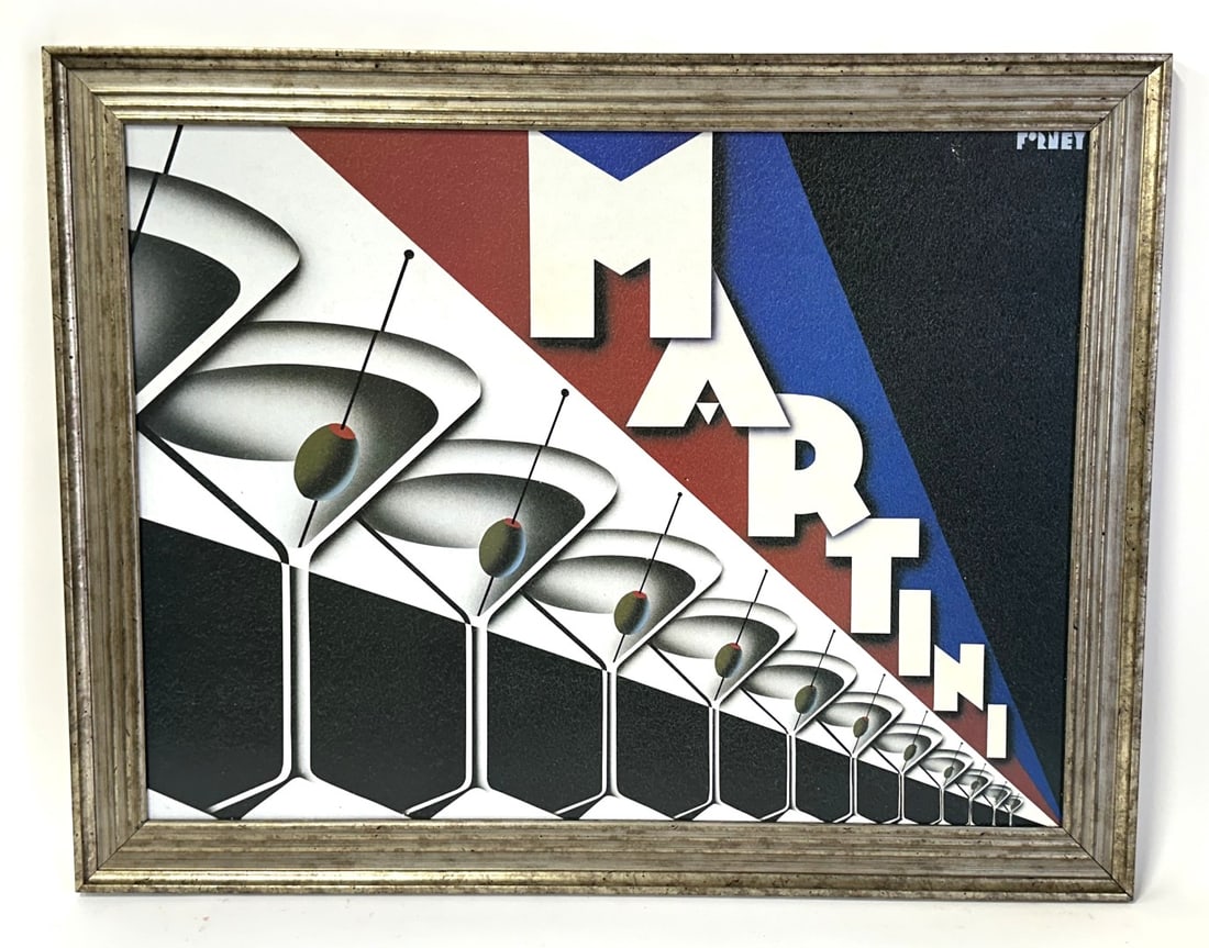 Steve Forney; Framed Martini Print (1 of 6)