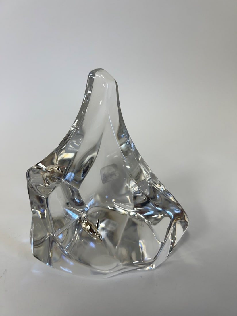 Franklin Mint Crystal Birds on Iceberg (1 of 4)