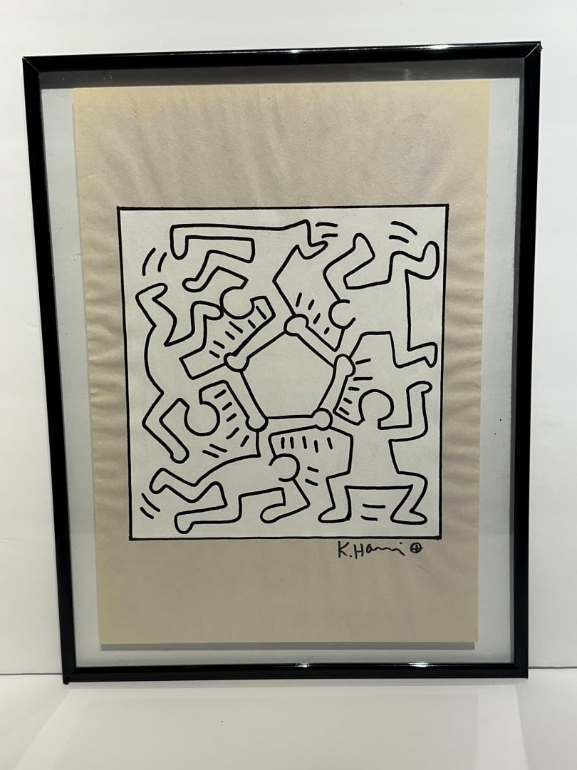 Keith Haring; 20thC. Modernist Felt Tip Drawing (1 of 4)