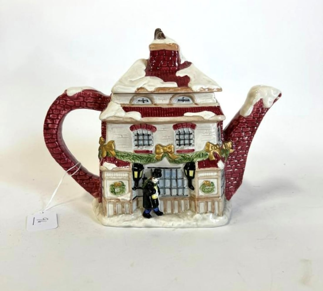 Fitz Floyd Teapot 1987 (1 of 3)
