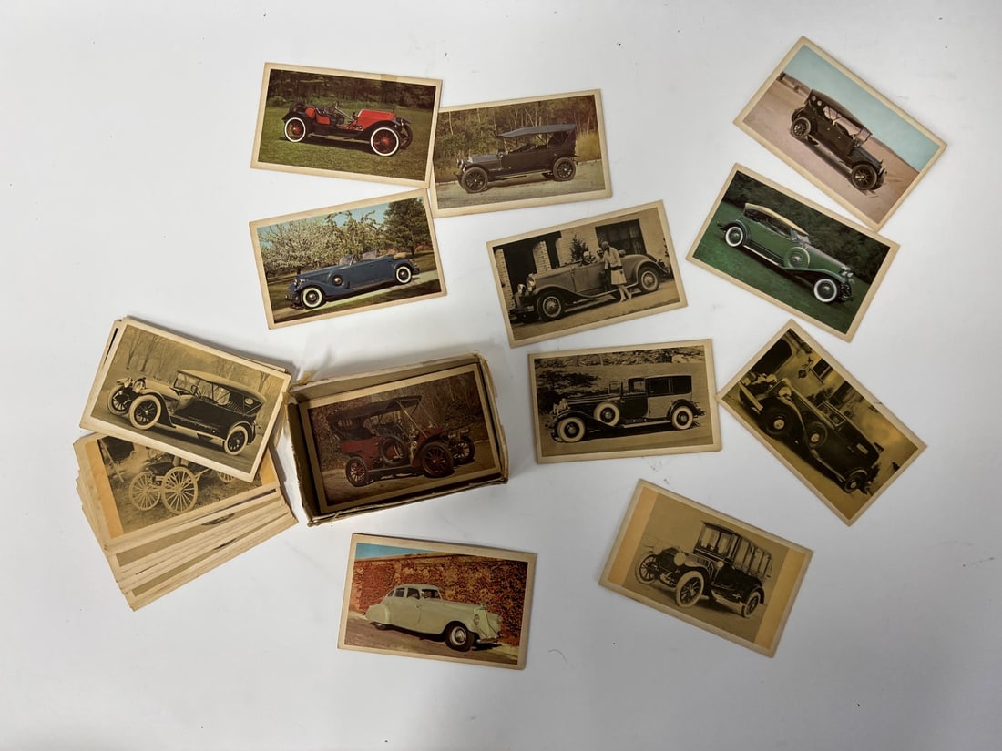 Early Carriage and Automobile Cards (Approx. 40) 1900-1930 (1 of 6)