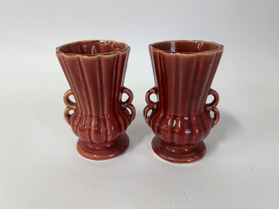 Pr. of McCoy Vases (1 of 3)