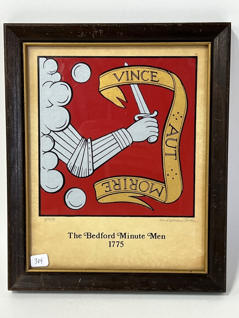 The Bedford Minute Men 1775 Flag (1 of 6)