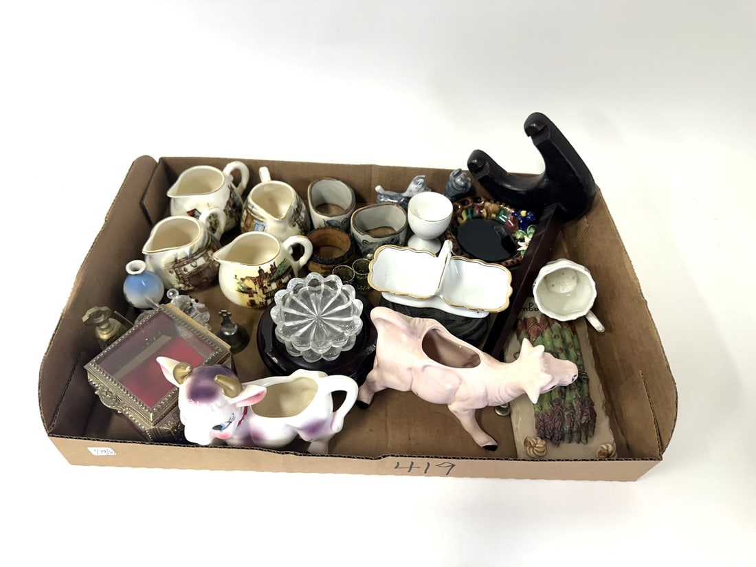 Box Lot of Miscellaneous Estate Items (1 of 2)