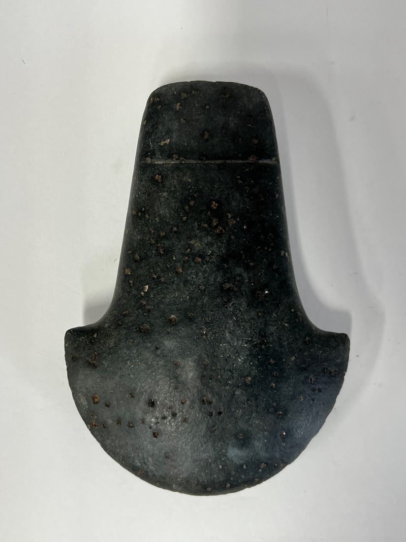 Taino Ceremonial Axe: Taino Carribbean Islands 1000-1500 AD Proveanance French Colection. 6"L x 4"W