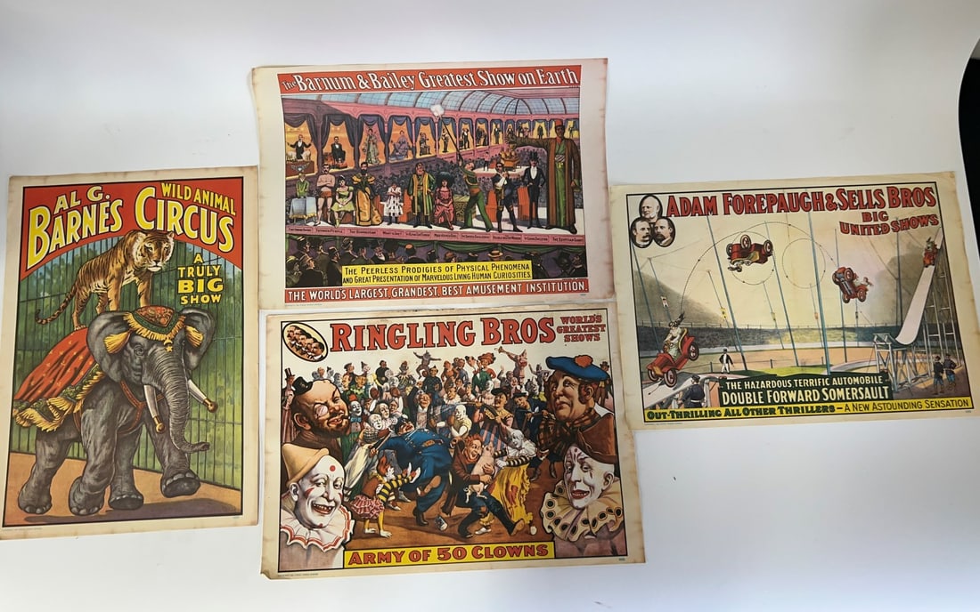 Vintage Circus Posters (4) (1 of 5)