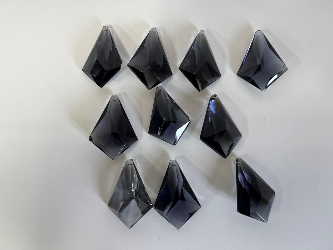 Antique "Amethyst" Crystals (10) (1 of 1)