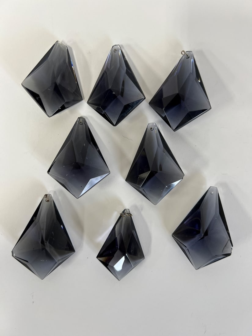 Antique "Amethyst" Crystals (8) (1 of 1)