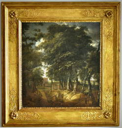 Salomon van Ruysdael. Oil. Sgd. SvR Dated 1653