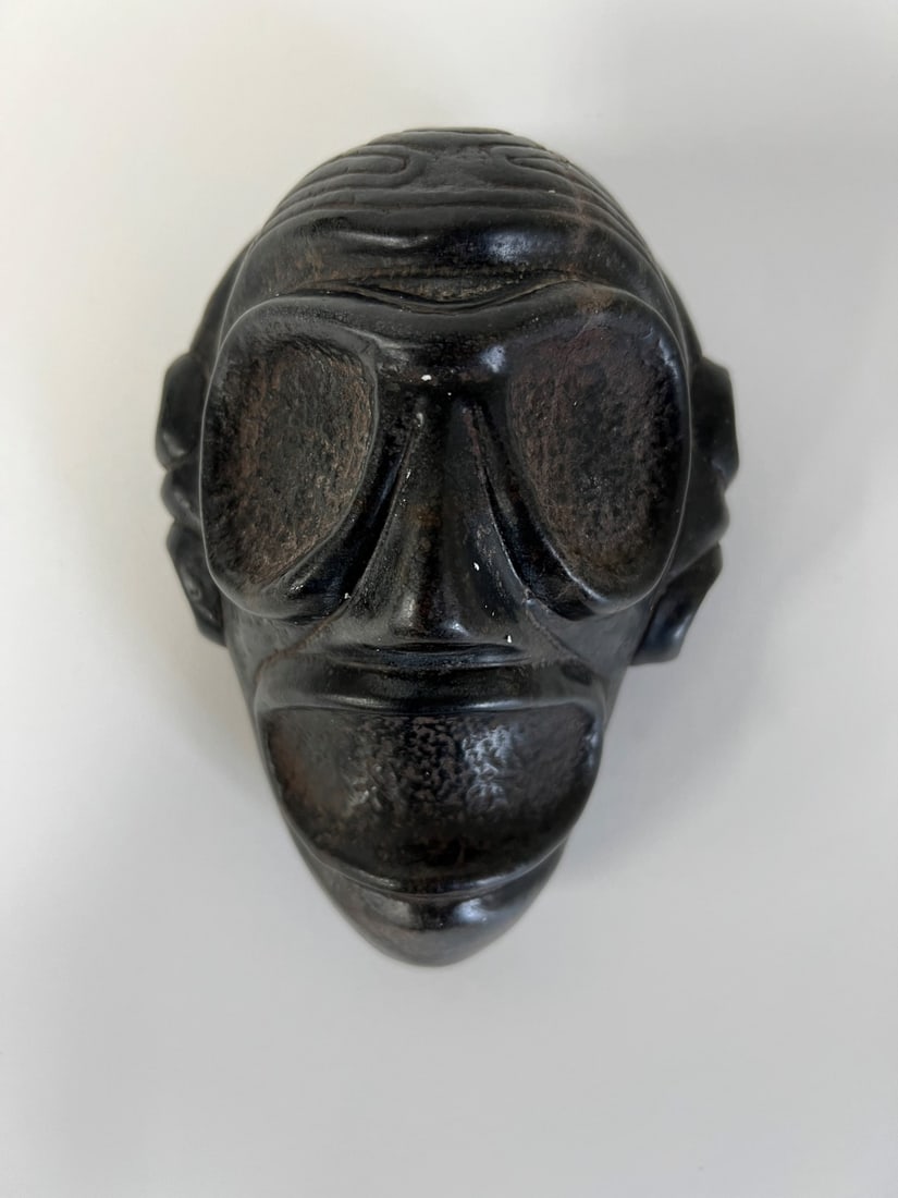 Taino Black Stone Amulet (1 of 3)