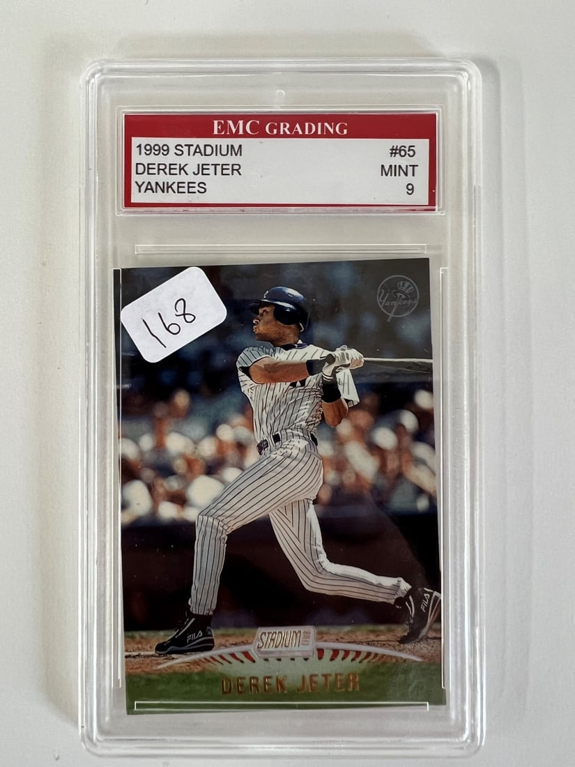 Derek Jeter Mint 9 Graded Card Yankees (1 of 2)