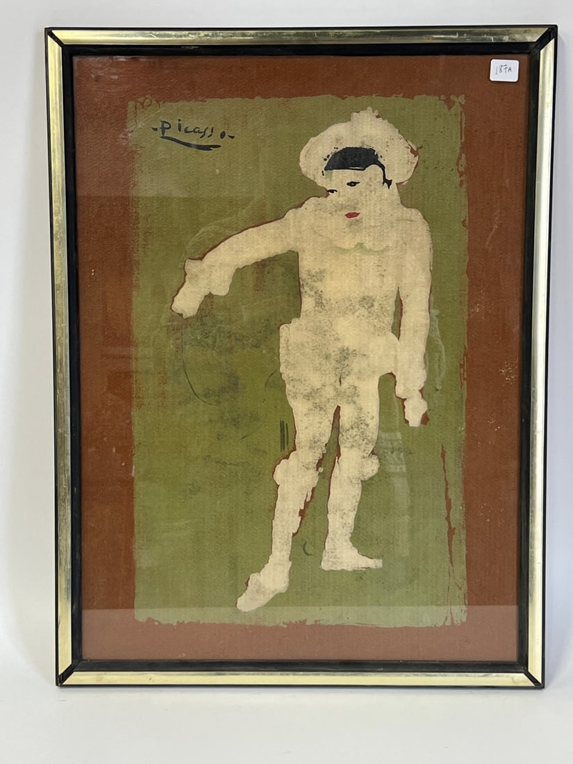 Picasso Lithograph. Signed (1 of 3)