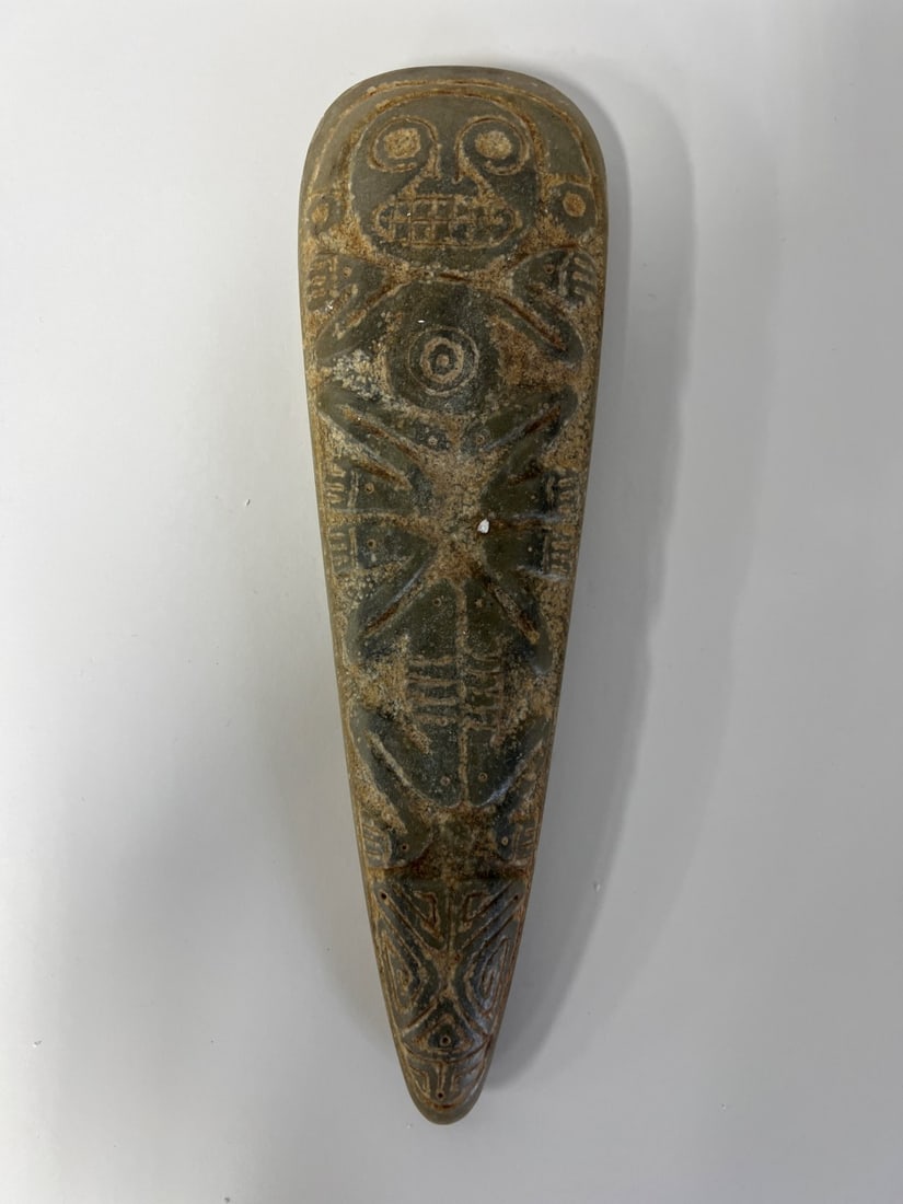 Taino Large Ceremonial Stone Axe (1 of 3)