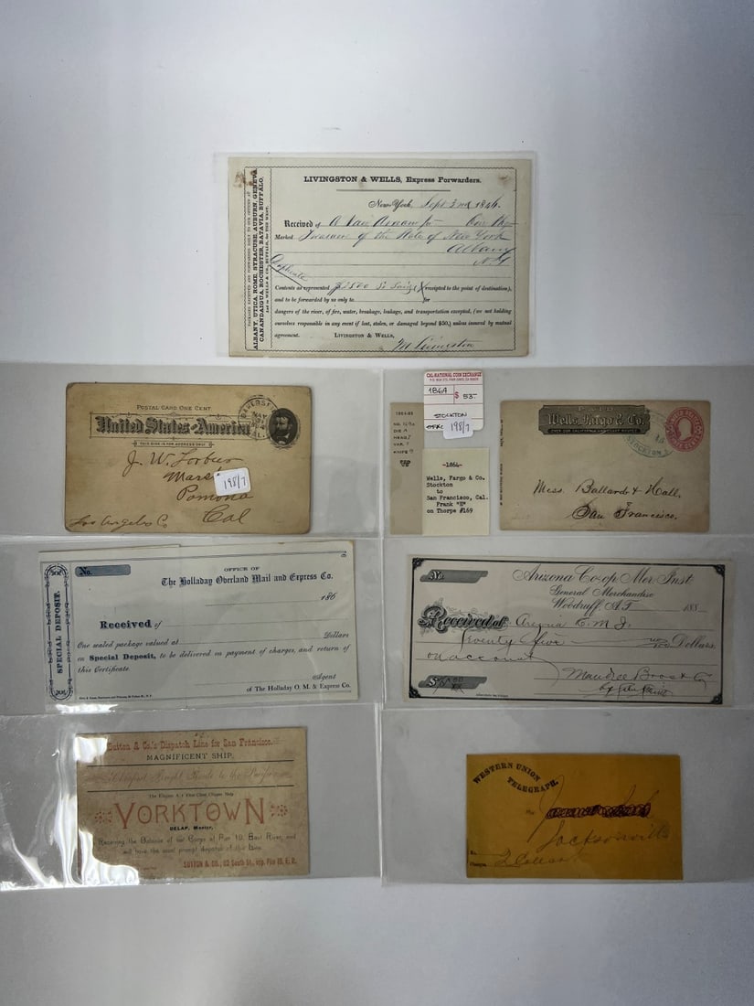 Collector or Dealer's Lot of 19th C. Ephemera (7) (1 of 4)