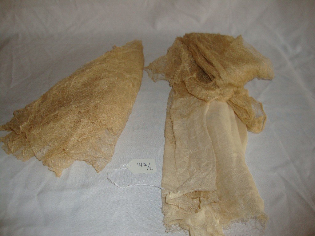 1920's Lace Dress and Shawl: Smallest size