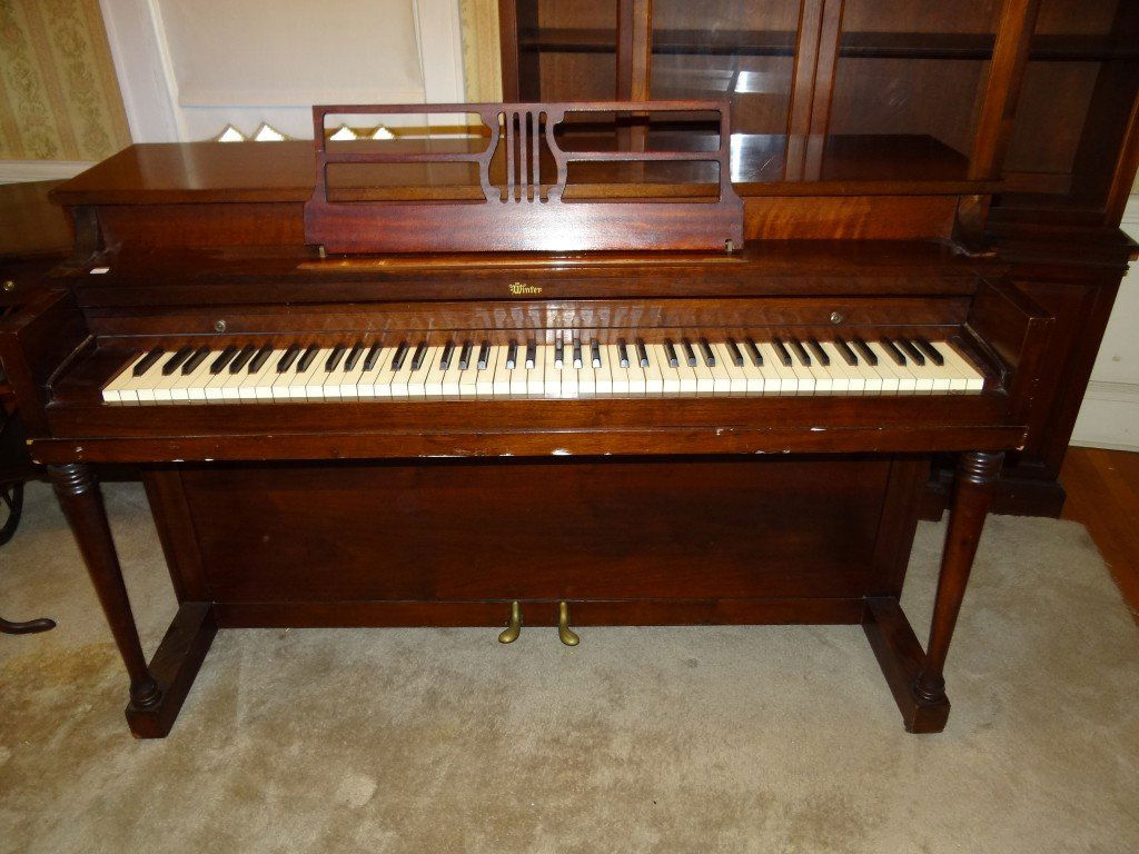 220 Winter & Company Upright Piano Oct 06, 2012 MidHudson Auction