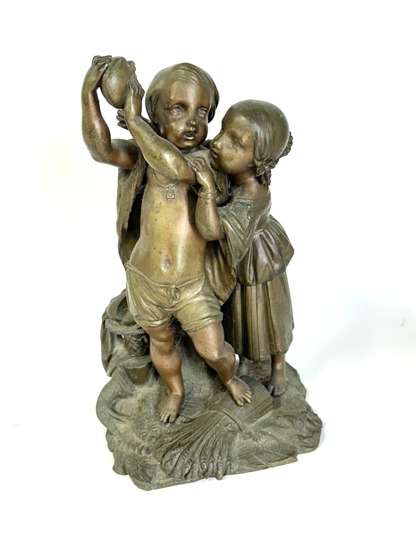 19thC. Bronze Grouping of Young Children (1 of 6)