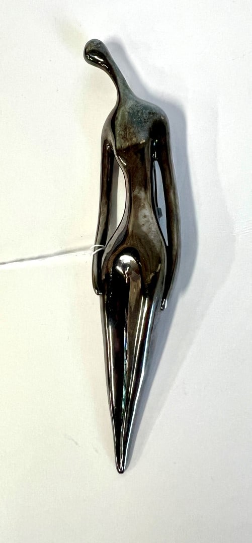 Large Sterling Modernist Brooch Sgd.RB (1 of 2)