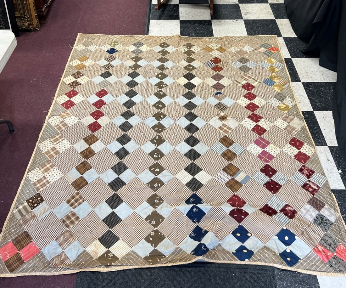 Antique Patchwork Quilt (1 of 3)