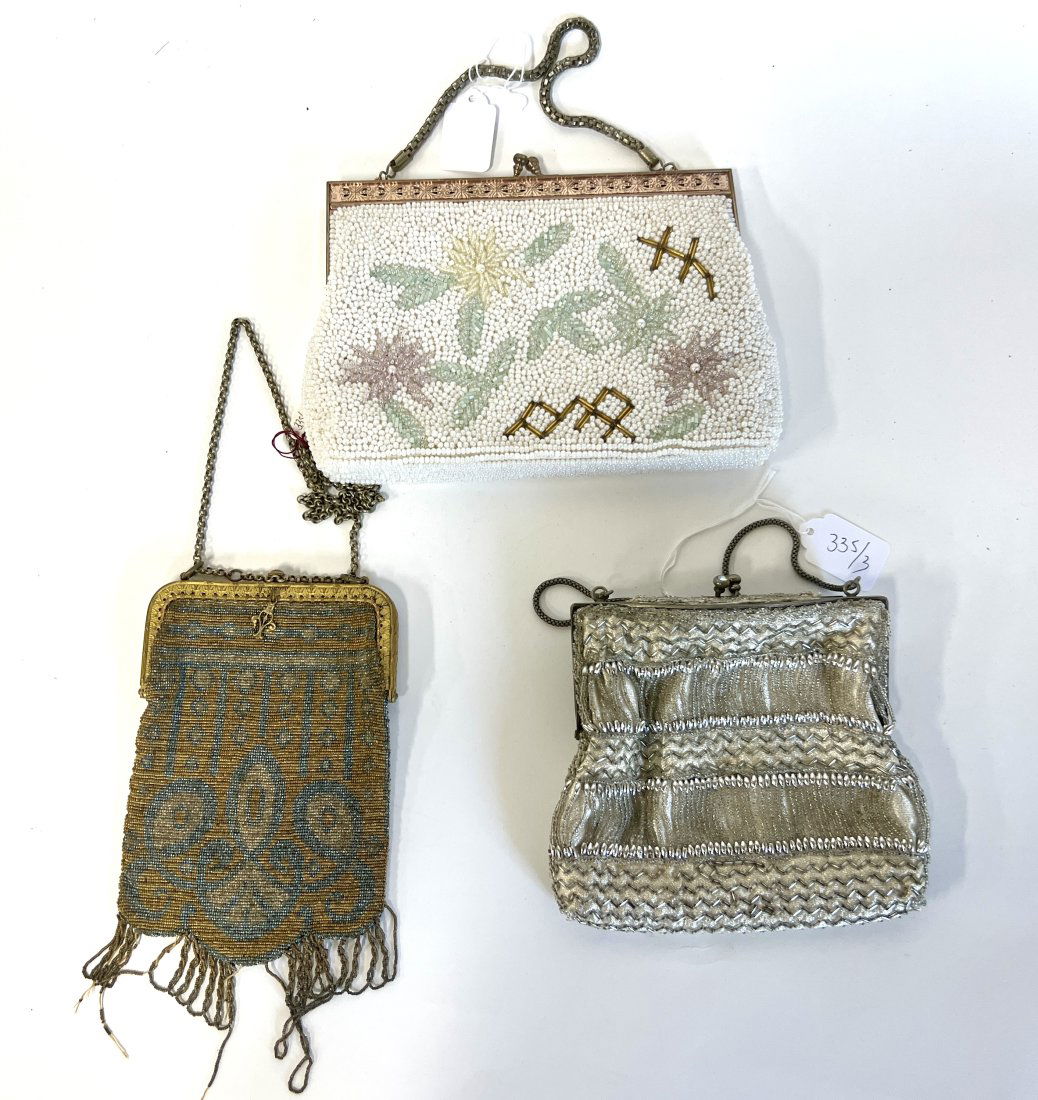 Lot of Antique Beaded Bags (3) (1 of 4)