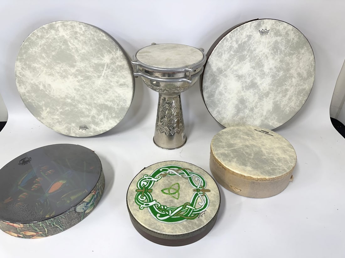 Six(6) Vintage Percussion Instruments (1 of 6)