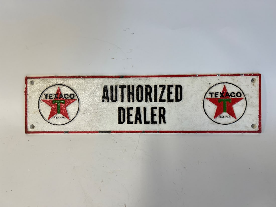 Texaco Authorized Dealer Sign (1 of 3)
